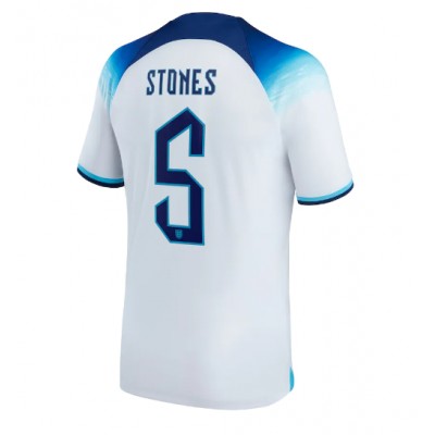 Engleska John Stones #5 Domaci Dres SP 2022 Kratak Rukav